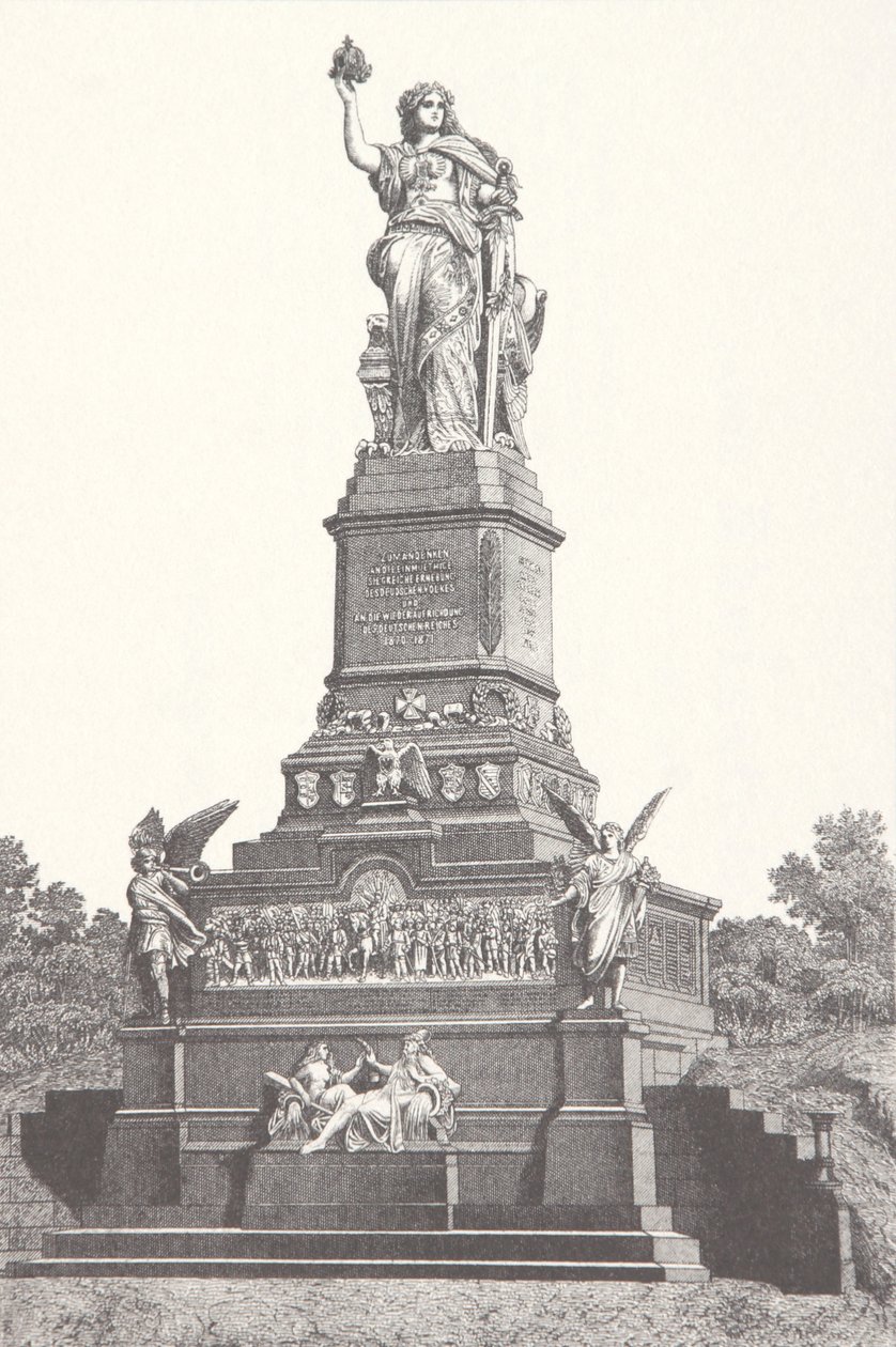 Niederwalddenkmal 作者 皮埃尔·约瑟夫·雷杜特