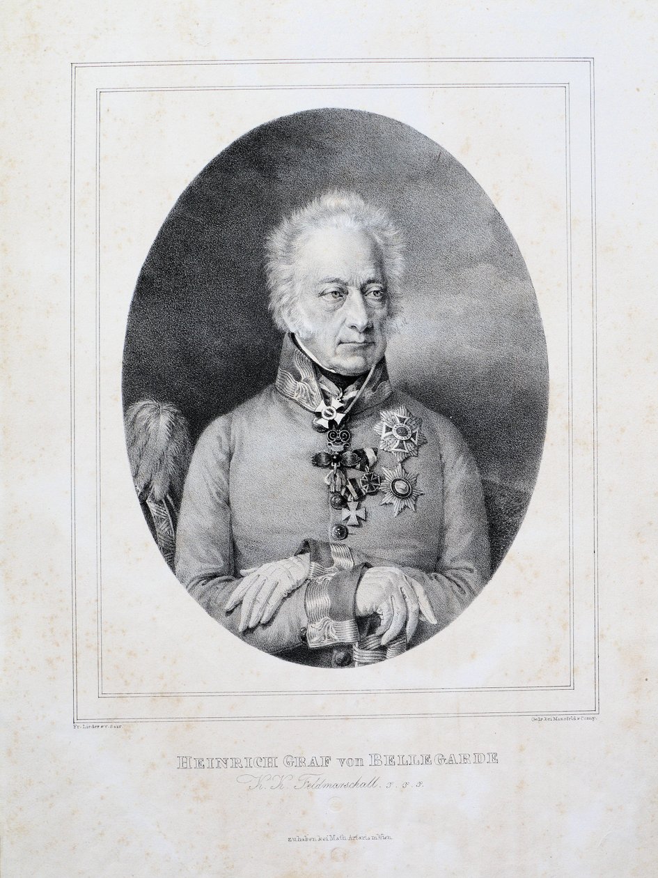 Heinrich Graf von Bellegarde（1757-1845） 作者 弗里德里希·歌