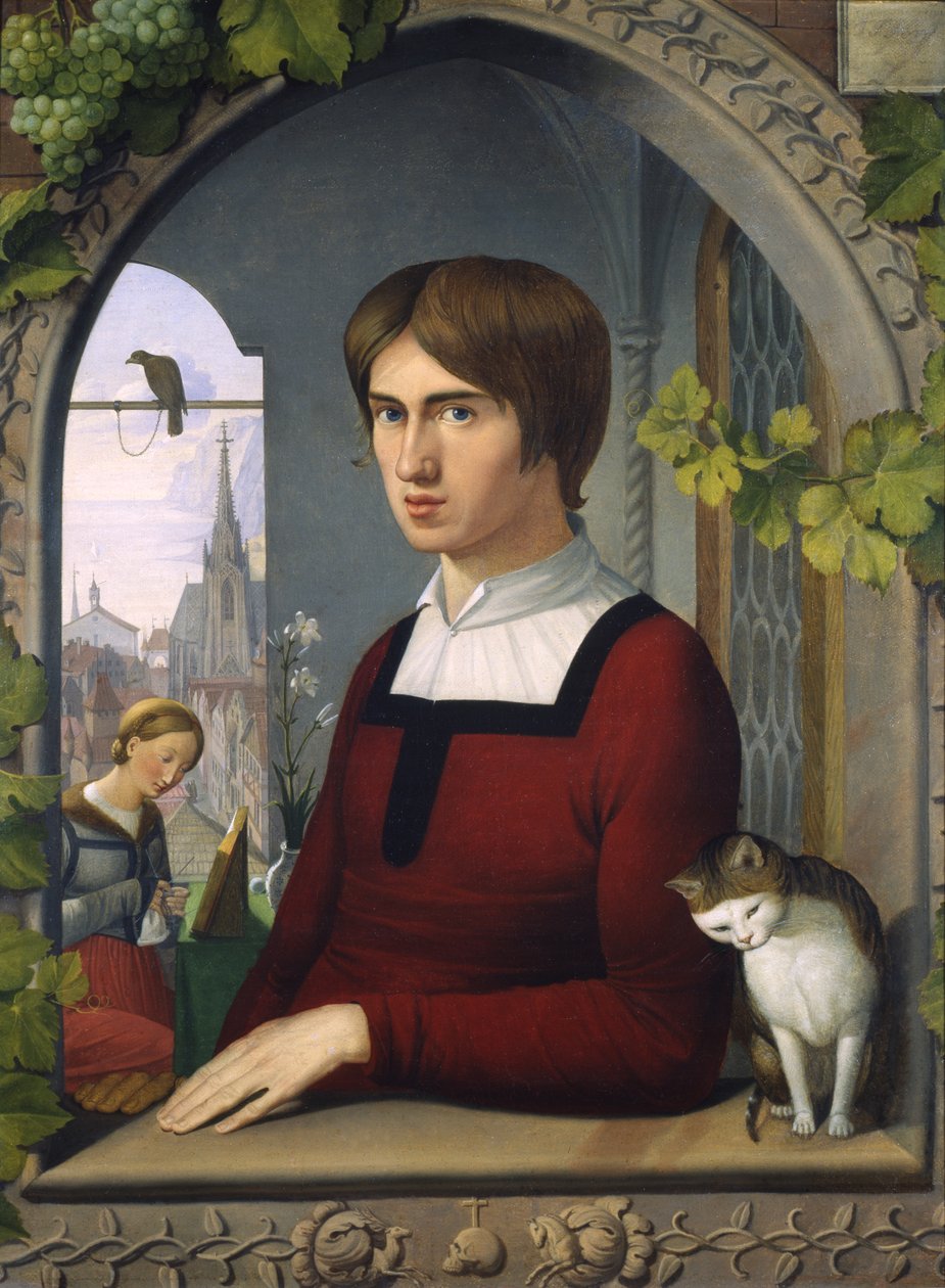 Franz Pforr，1810年 作者 弗里德里希·欧贝克