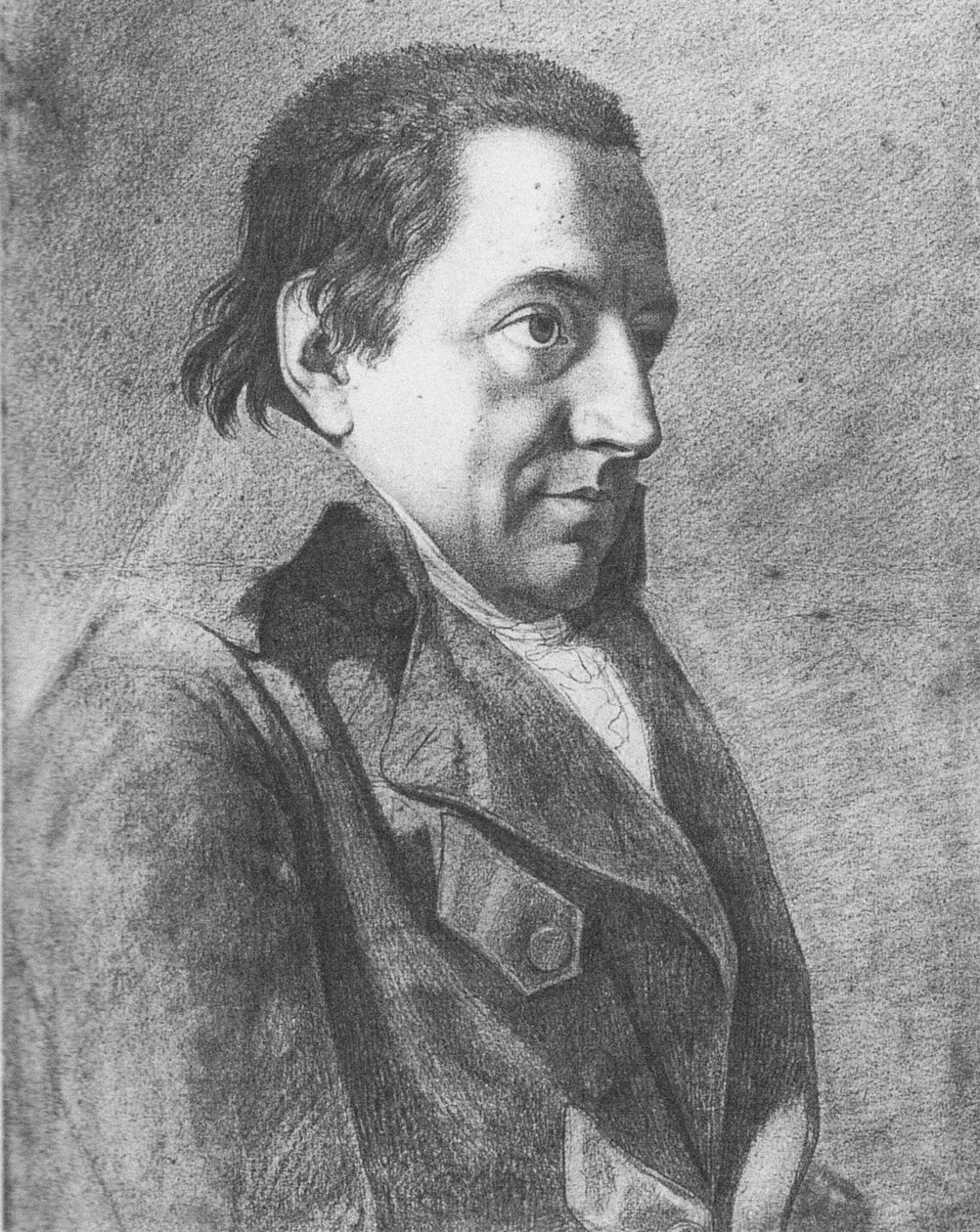 约翰·戈特利布·菲希特（Johann Gottlieb Fichte）1762-1814年肖像，c。 1800 作者 约翰·弗里德里希·伯里