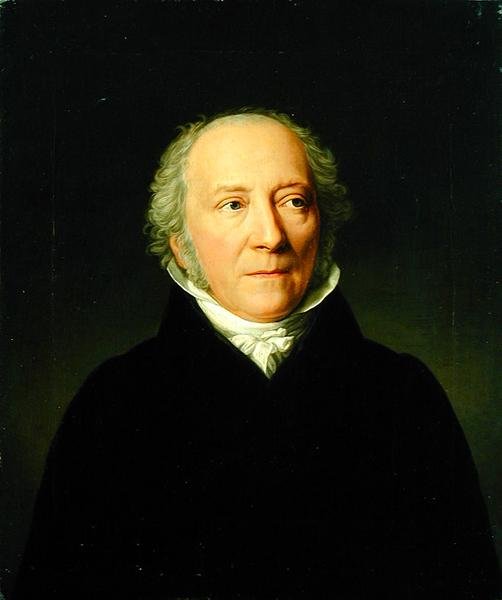Leonhard Wachter的肖像，1820年 作者 弗里德里希·卡尔·格罗格