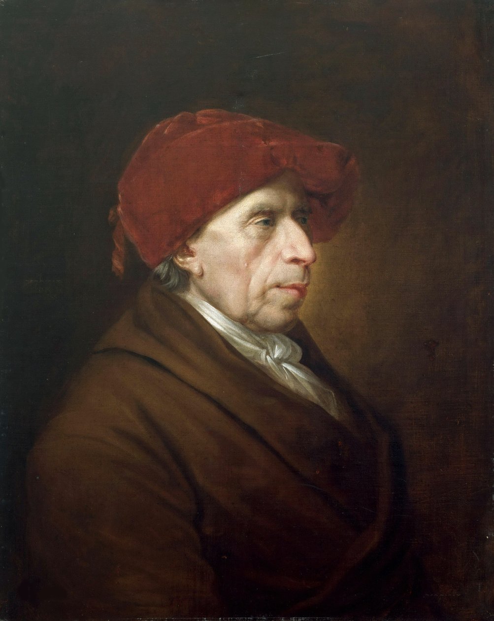 大卫·弗里德兰德（DavidFriedländer）肖像1750-1834年，约1815年。 作者 弗里德里希·乔治·魏茨