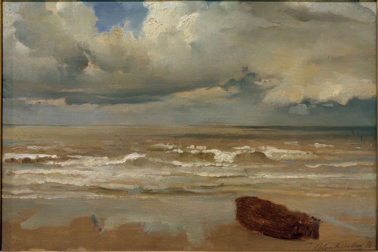Strand bei Blankenberge 作者 弗里德里希·卡尔·豪斯曼