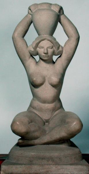 Jug Bearer，1912 作者 弗里德里希·威尔德