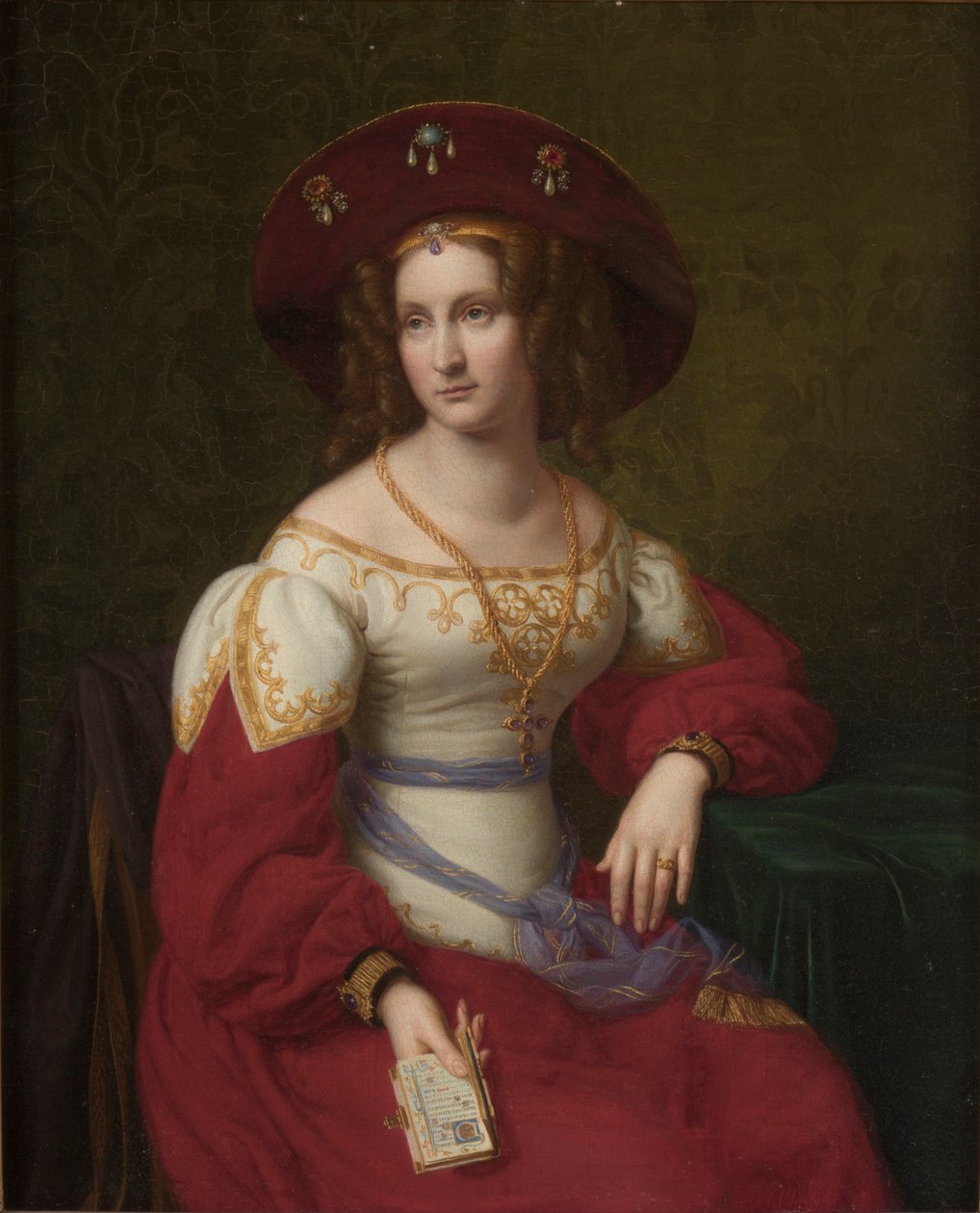 凯瑟琳娜（Catharina Johanna Groschke），c。第一千八百二十八 作者 弗里德里希·威廉·冯·沙多