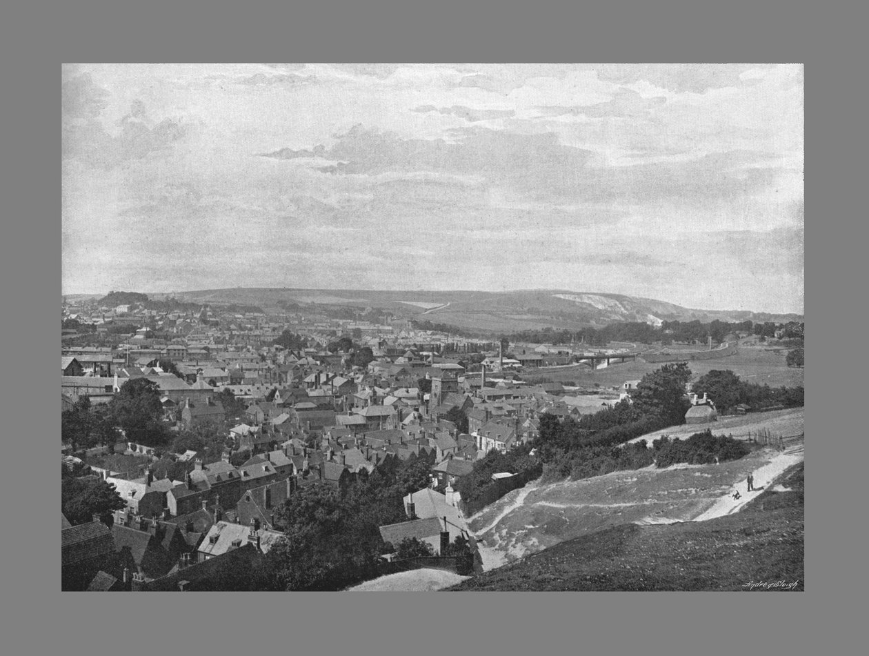 刘易斯，苏塞克斯，c1900 作者 弗里斯公司