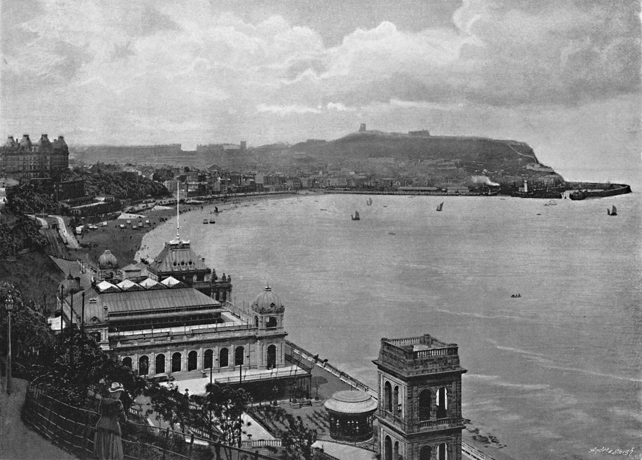 士嘉堡：南湾温泉，c1896 作者 弗里斯公司