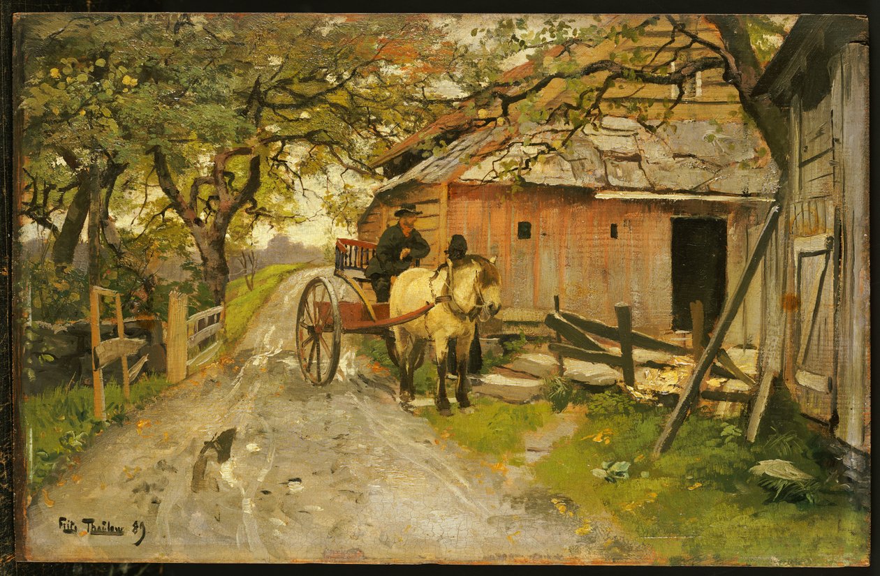 友好八卦，1889年 作者 约翰·弗雷德里克·陶洛