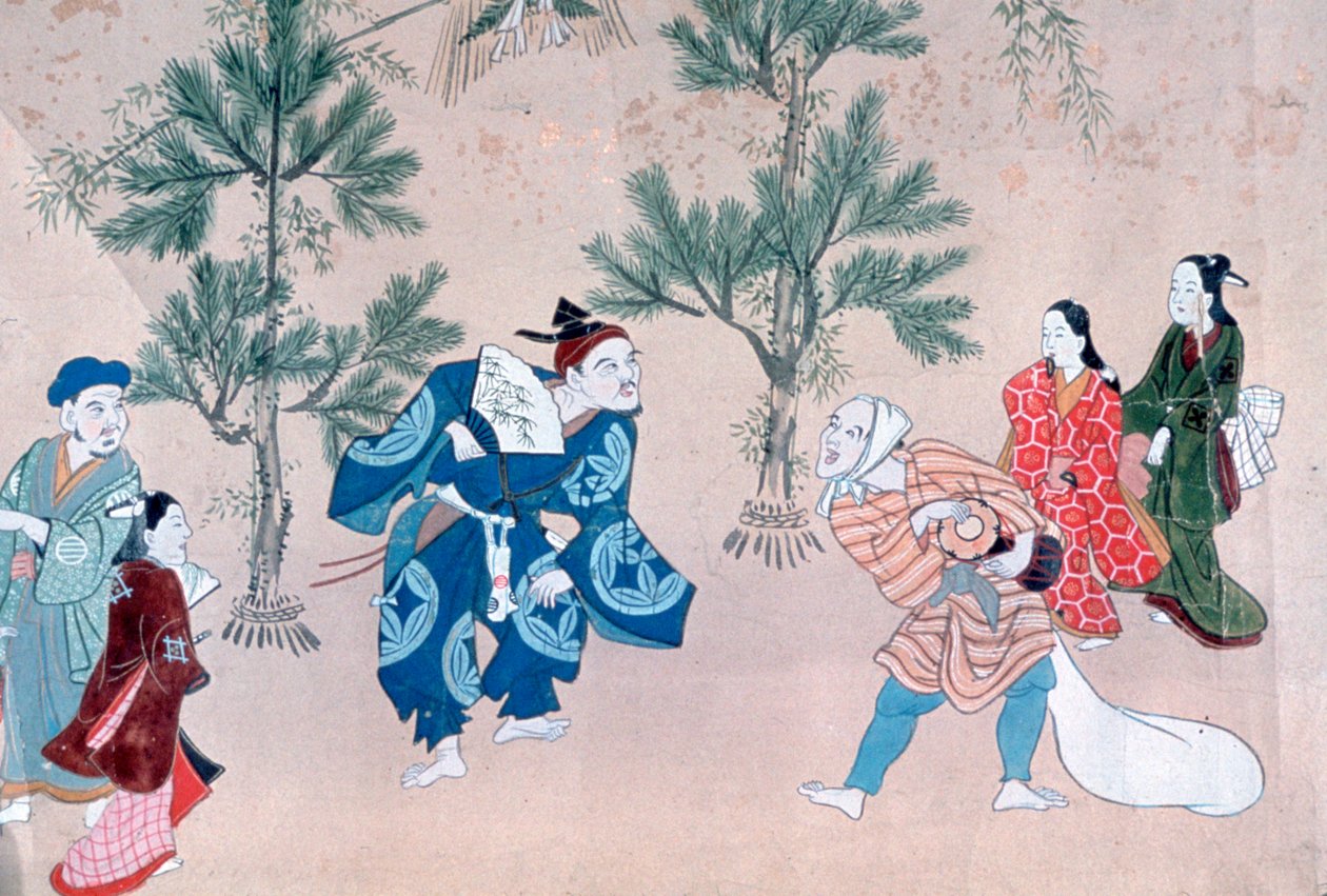 浮游世界的年度事件》，1695-1700年 作者 古山诸重
