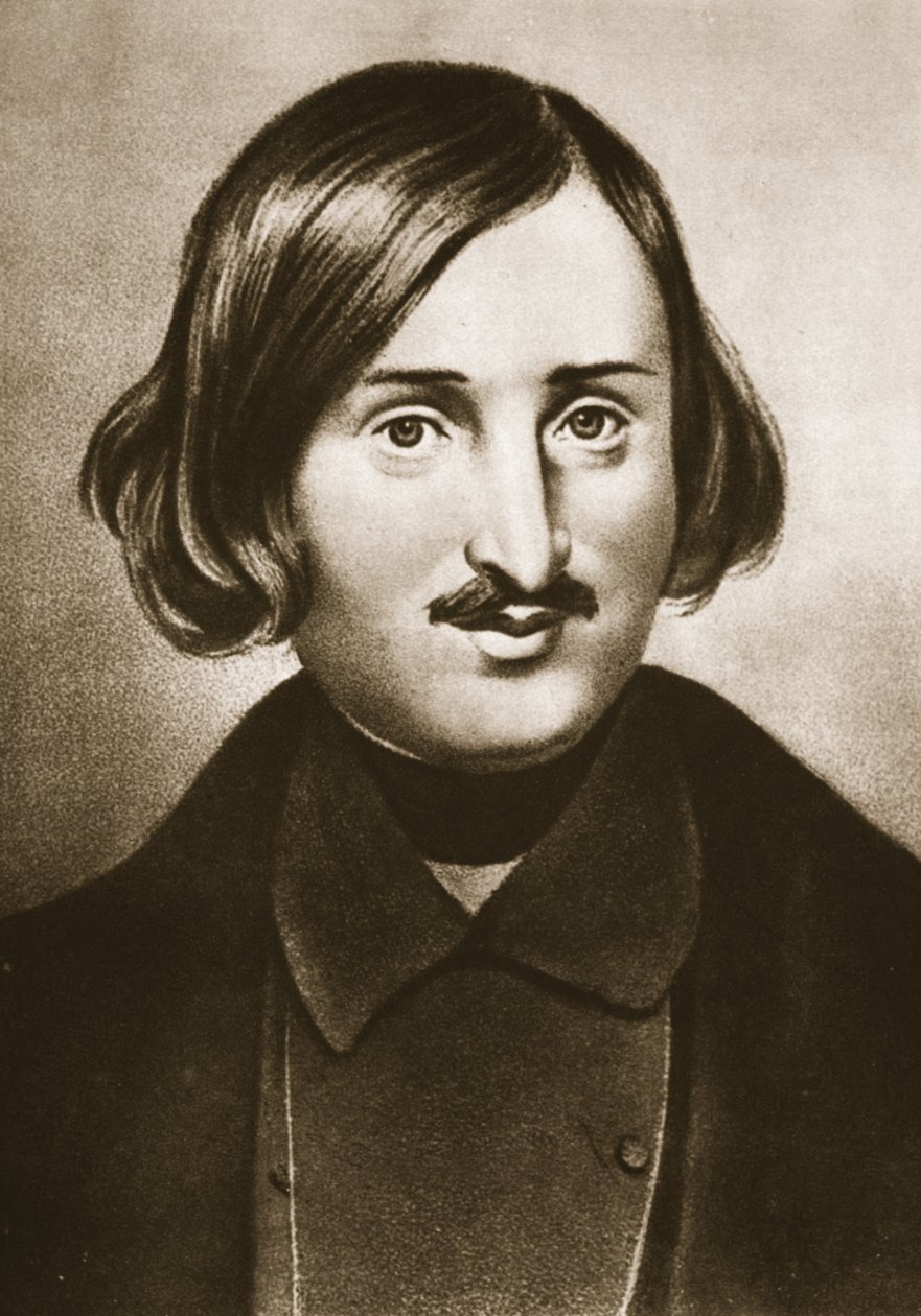 Nikolai Vasilievich Gogol（照相凹版） 作者 费奥多·安东诺维奇·莫勒