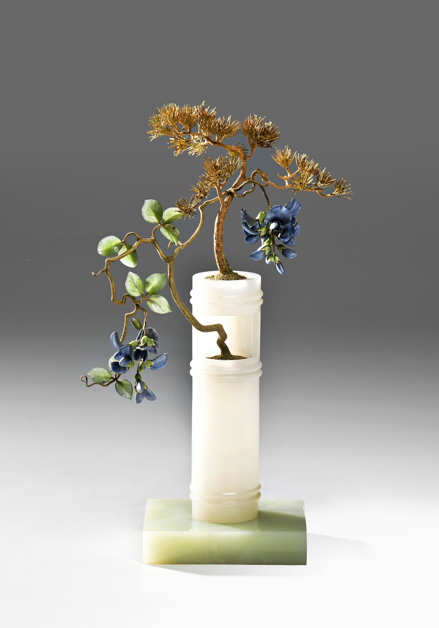 紫藤被松树拥抱，1908-1914年 作者 费奥多·阿列克谢耶维奇·阿法纳西耶夫