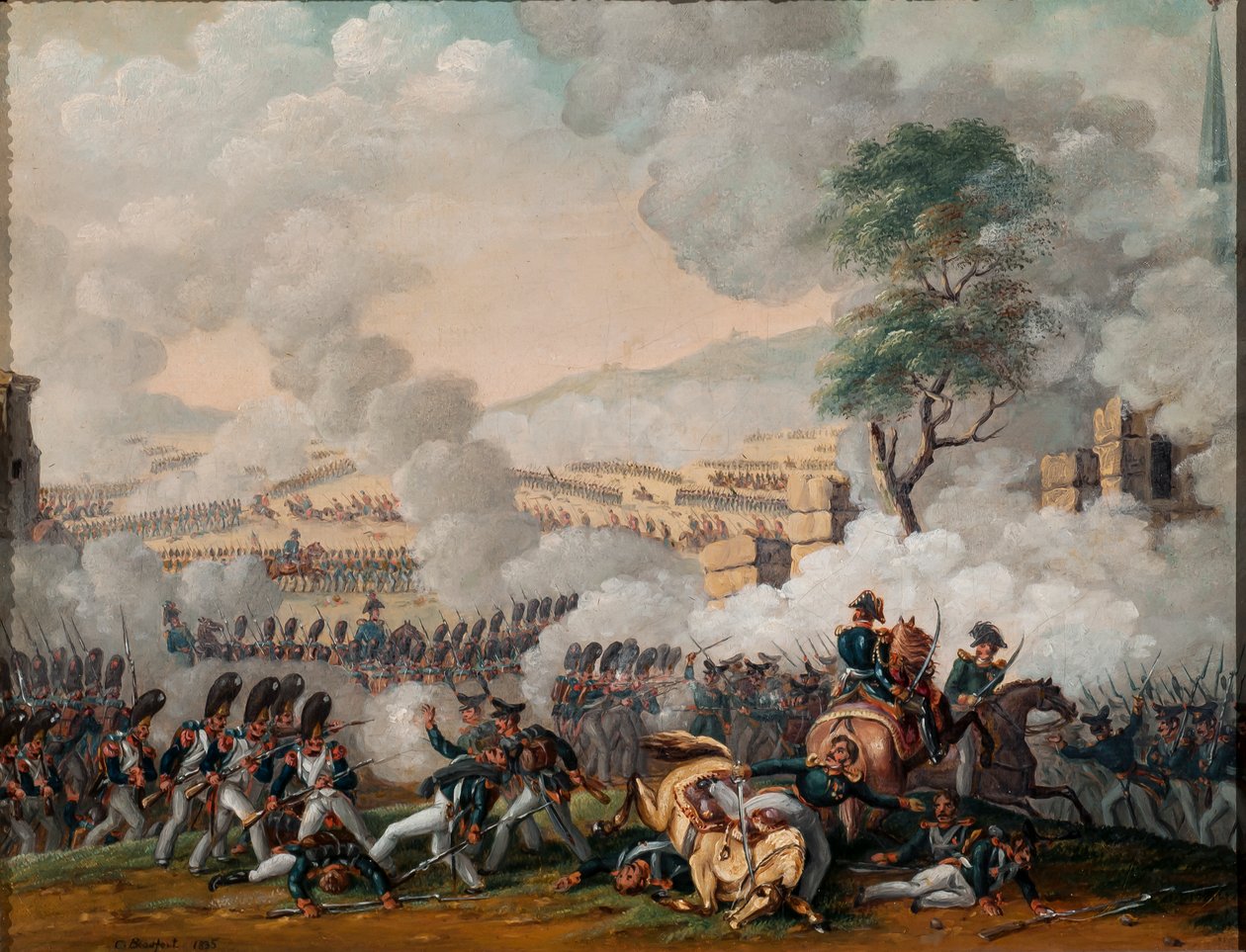 Lutzen战役，1813年5月2日，1835年 作者 博福特