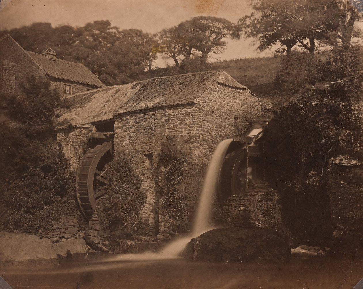 班特里附近的唐马克磨坊，约 1855 年（照片1855 年（照片） 作者 国标
