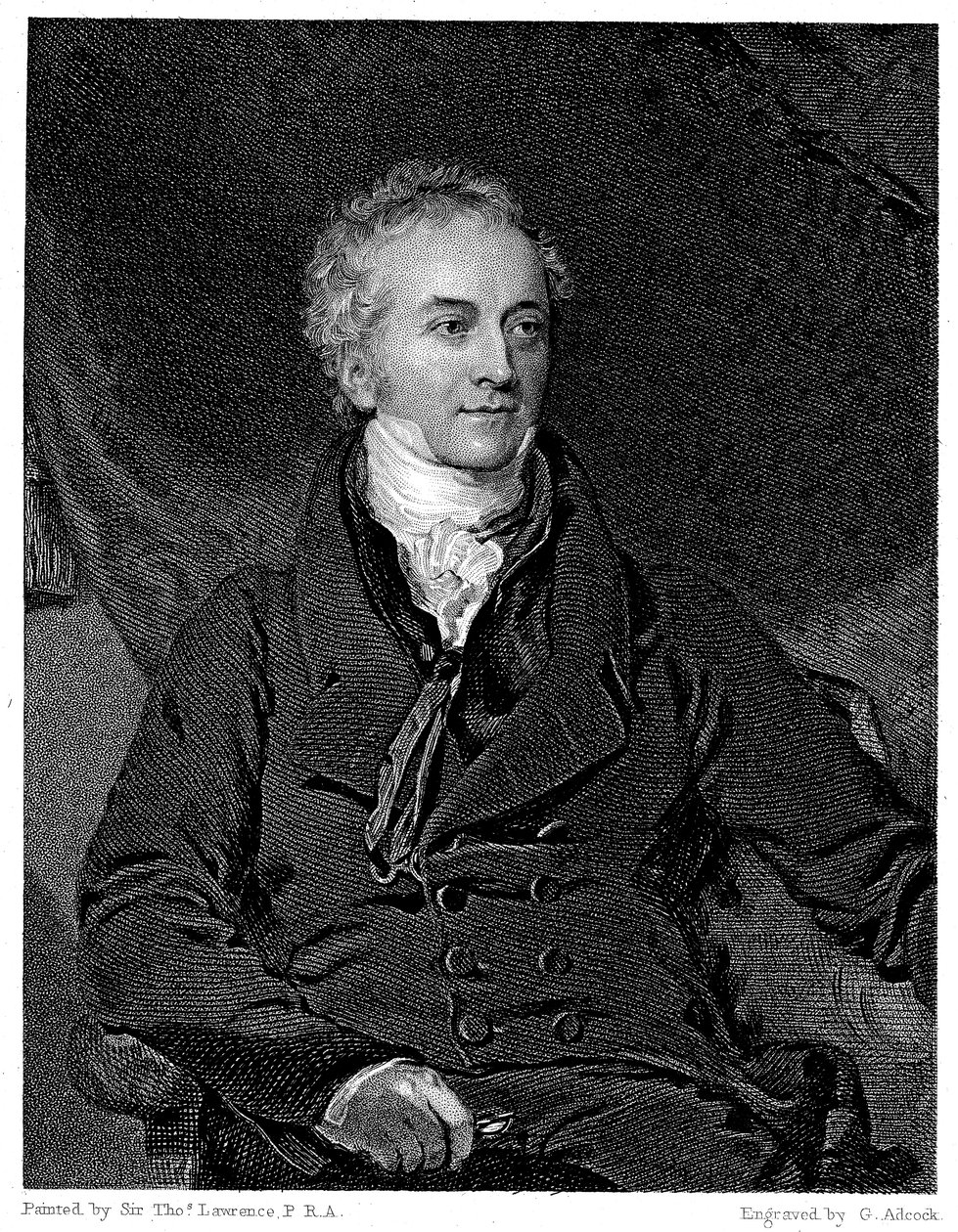 托马斯-杨 1773-1829，英国物理学家和埃及学家 作者 GH阿德科克
