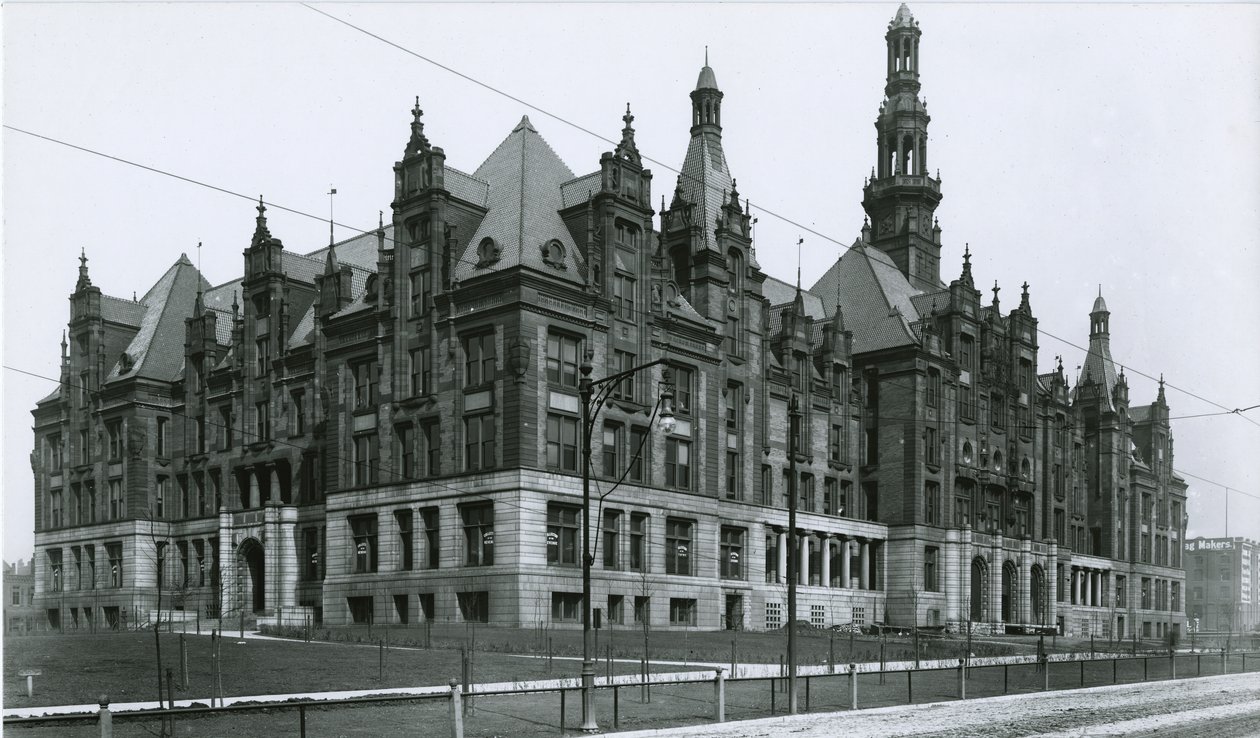 市政厅，圣路易斯，密苏里州，c.1904 作者 GP堂和儿子