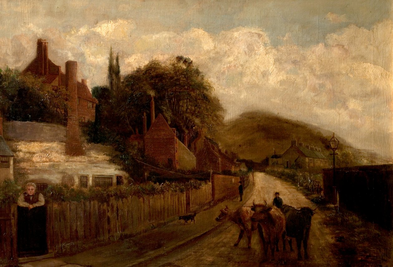 Sneinton Hermitage，诺丁汉，1887年 作者 GS史蒂文森