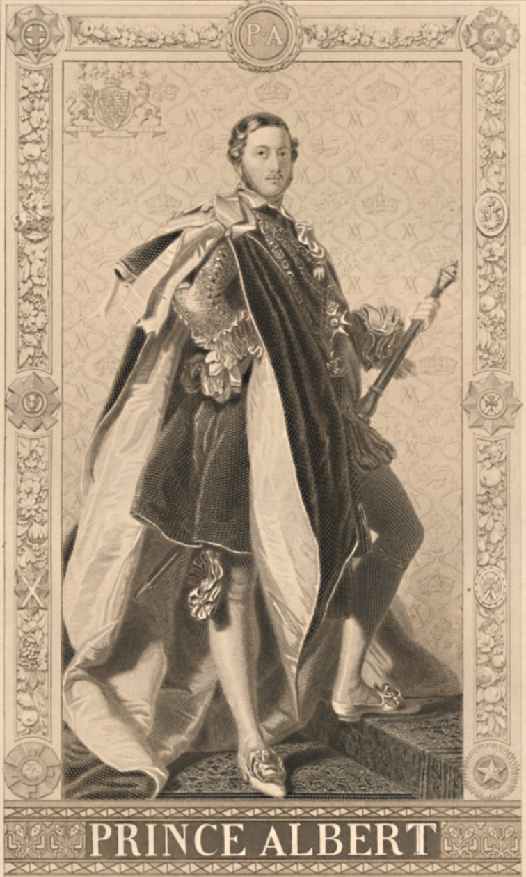 阿尔伯特王子》，1886年 作者 G征费