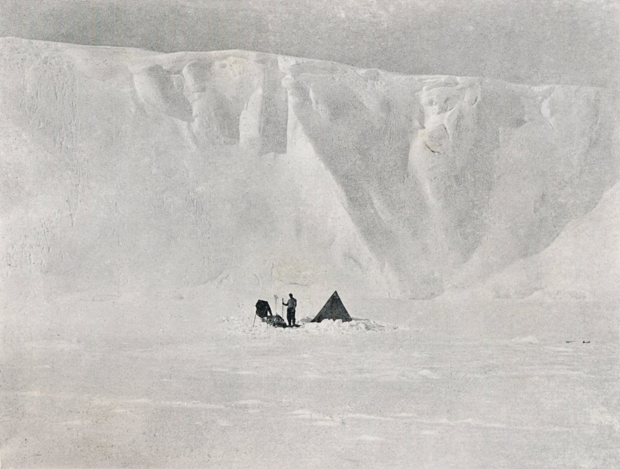 Dugdale Glacier，1913年，1913年。 作者 G.默里·列维克