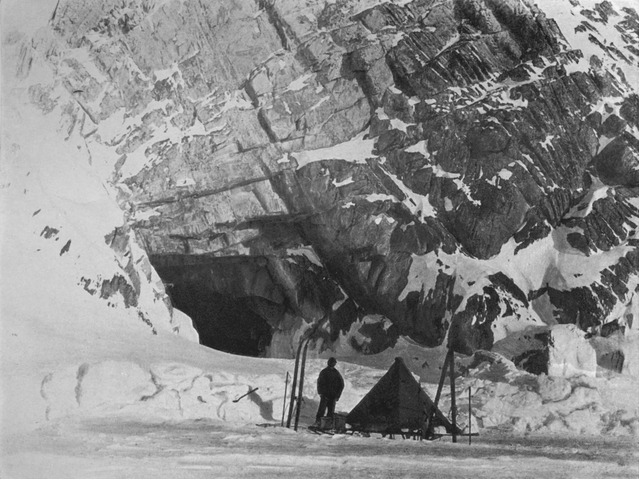 1912年，1913年在佩内洛普角（Penelope Point）的列维克户外营地 作者 G.默里·列维克
