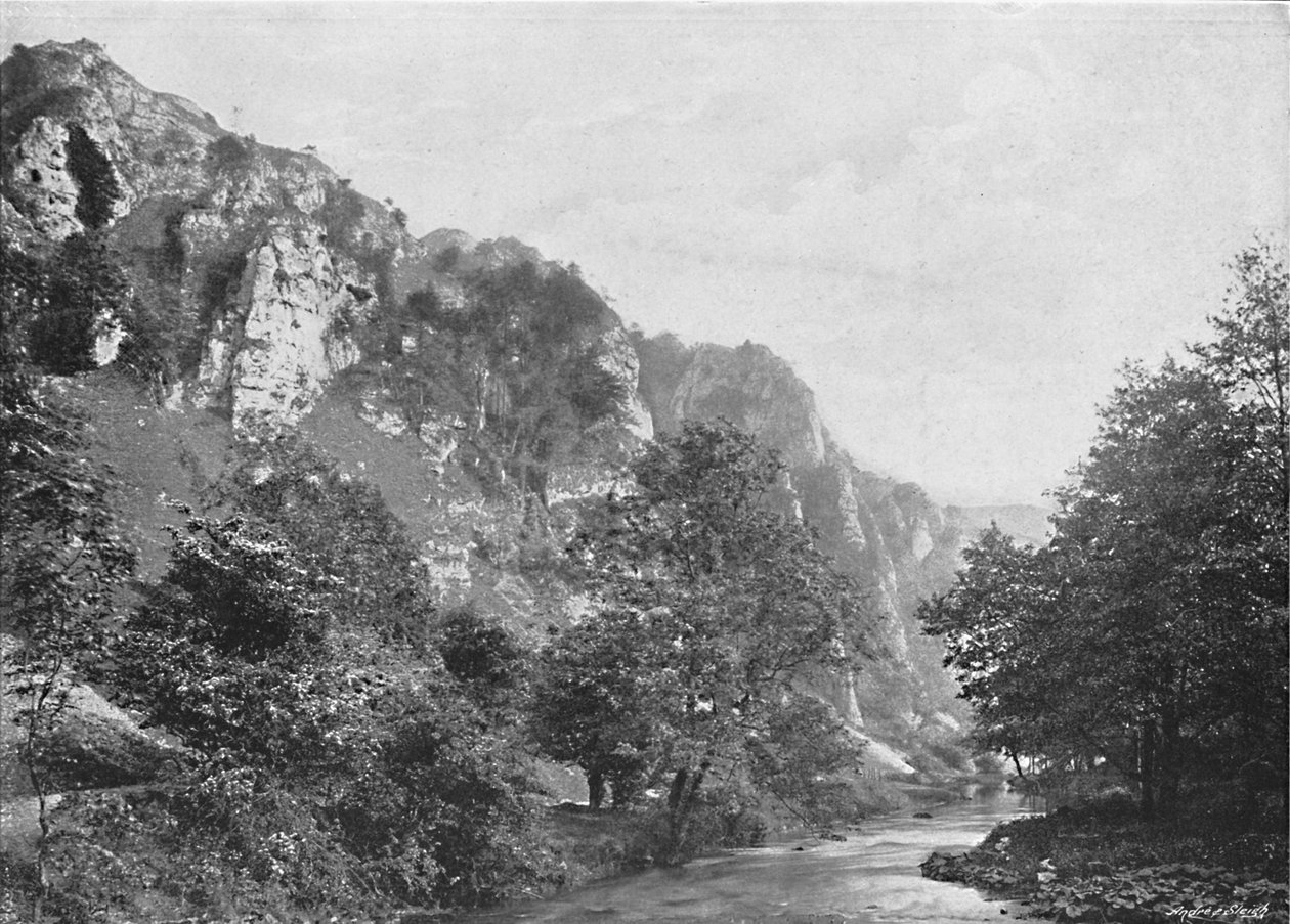 蒂森顿·西尔斯（Tissington Sires），多夫代尔（Dovedale），c1896 作者 GW威尔逊公司