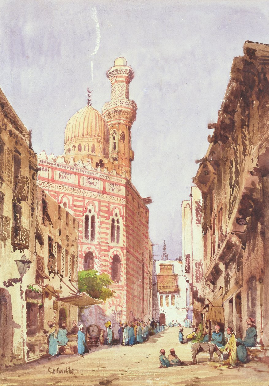 开罗街景 作者 加布里埃尔·卡雷利（Gabriel Carelli）