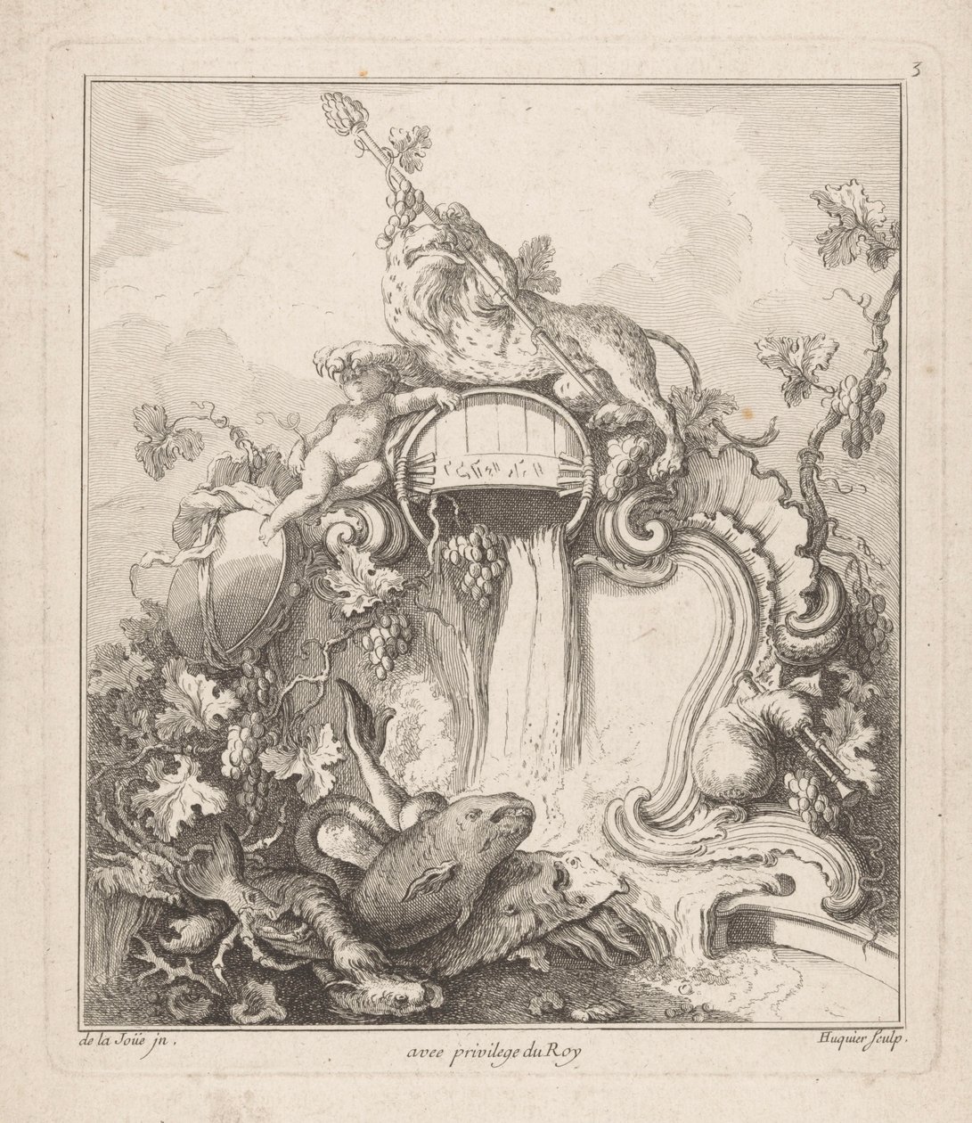 Fontein met panter
Livre De Buffets (...) (系列名称) 作者 加布里埃尔·侯奎尔