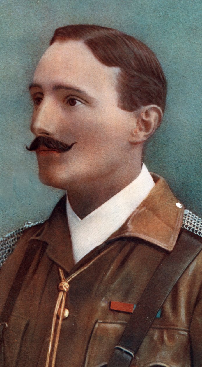 雷蒙德·哈维·德·蒙莫朗西（Raymond Harvey de Montmorency），VC，蒙蒙朗西斯侦察兵司令部，c1900年，1902年。 作者 加布里埃尔·莱克吉安（Gabriel Lekegian）