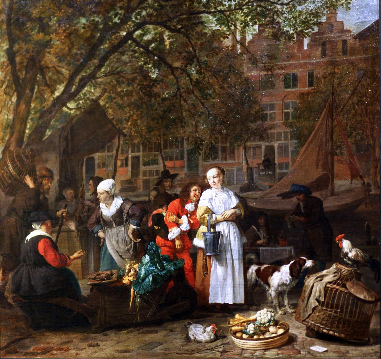 法文：Le marché aux herbes d