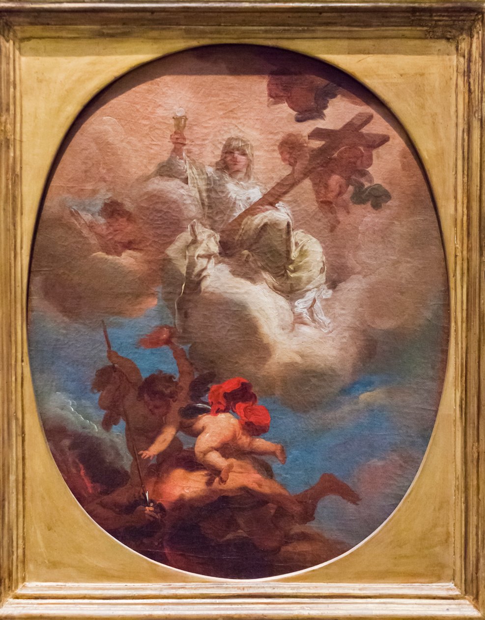 宗教的胜利》（油画） 作者 加埃塔诺·甘多尔菲（Gaetano Gandolfi）