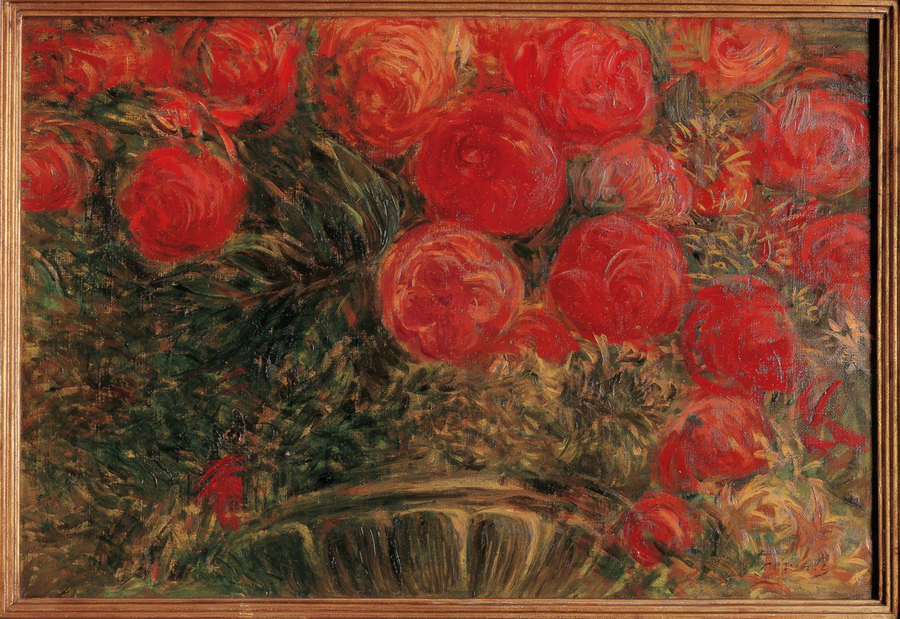 玫瑰花 作者 加埃塔诺·普雷维亚蒂（Gaetano Previati）