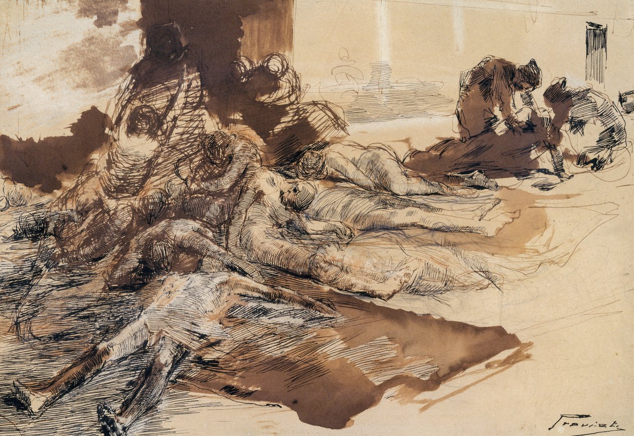 鼠疫的研究 作者 加埃塔诺·普雷维亚蒂（Gaetano Previati）