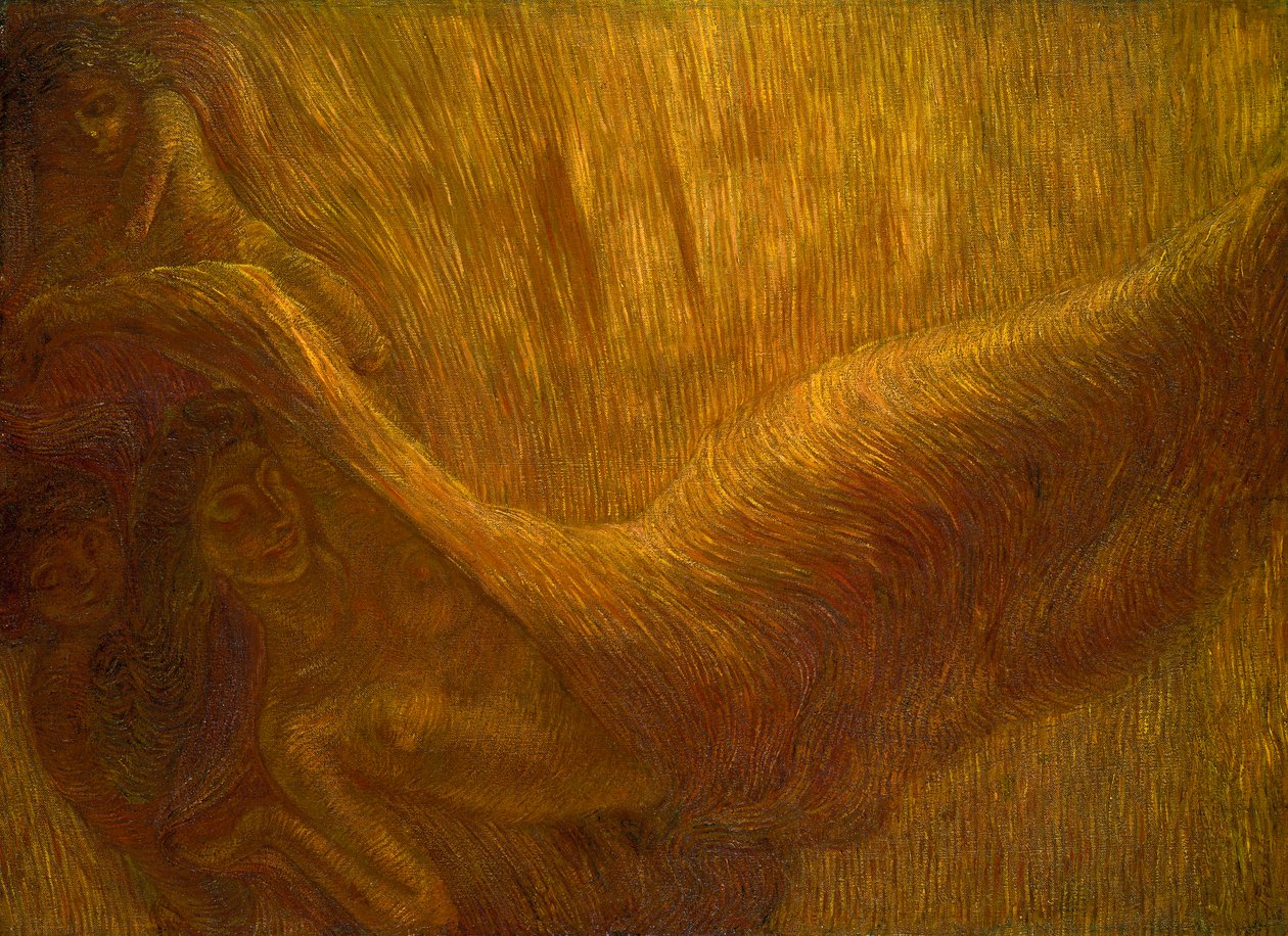 这一天，1907年 作者 加埃塔诺·普雷维亚蒂（Gaetano Previati）