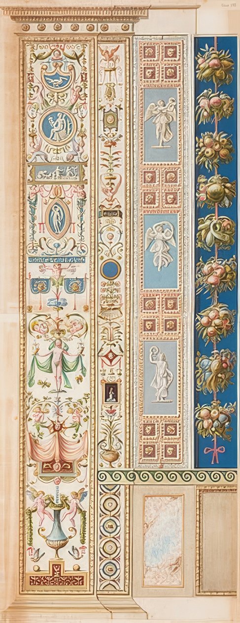 Pilaster Loggia XII（从船只中长出来的装饰品） 作者 盖塔诺·萨沃雷利（Gaetano Savorelli）