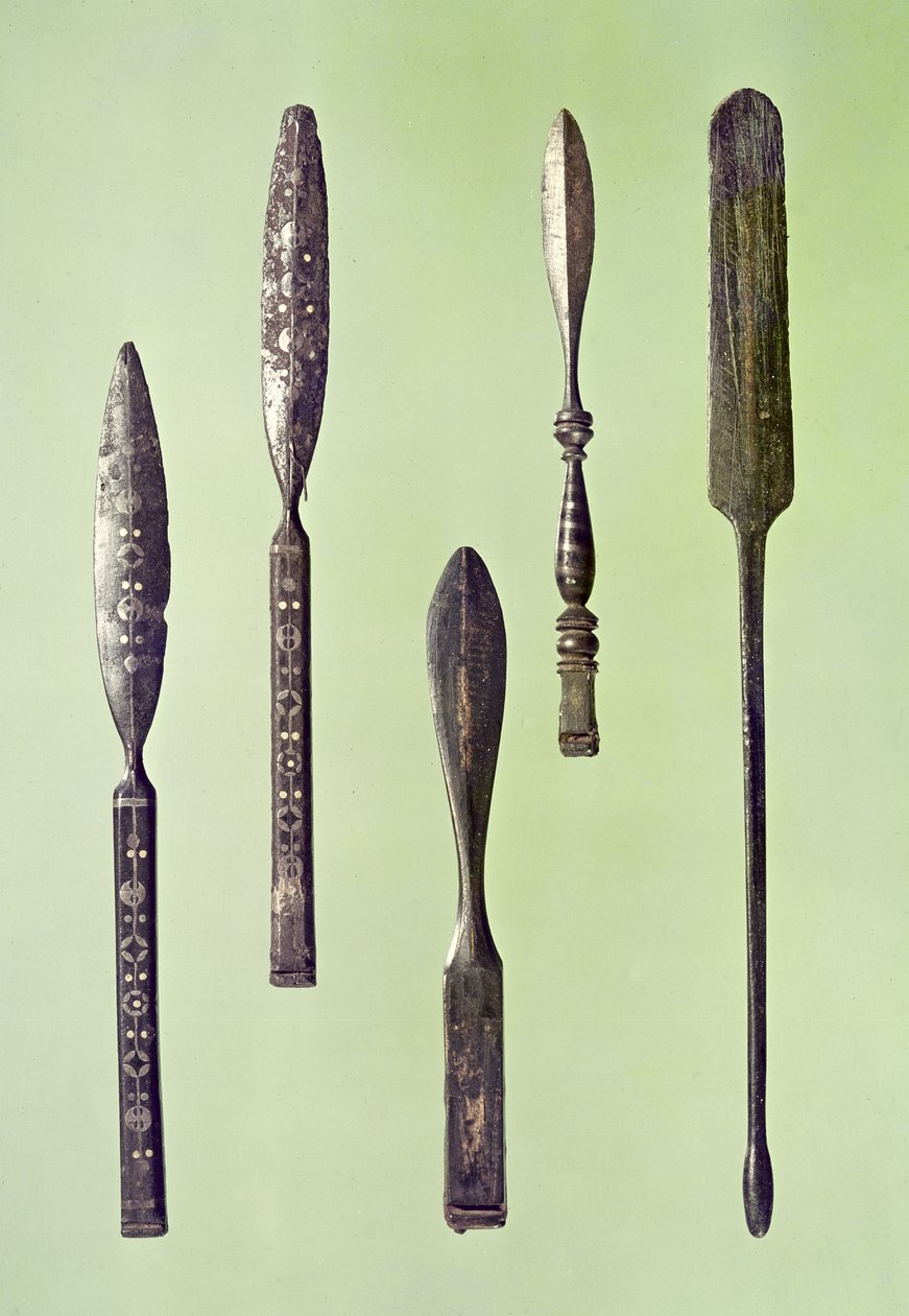 Oculist的乐器，c.270（金属） 作者 加洛·罗马