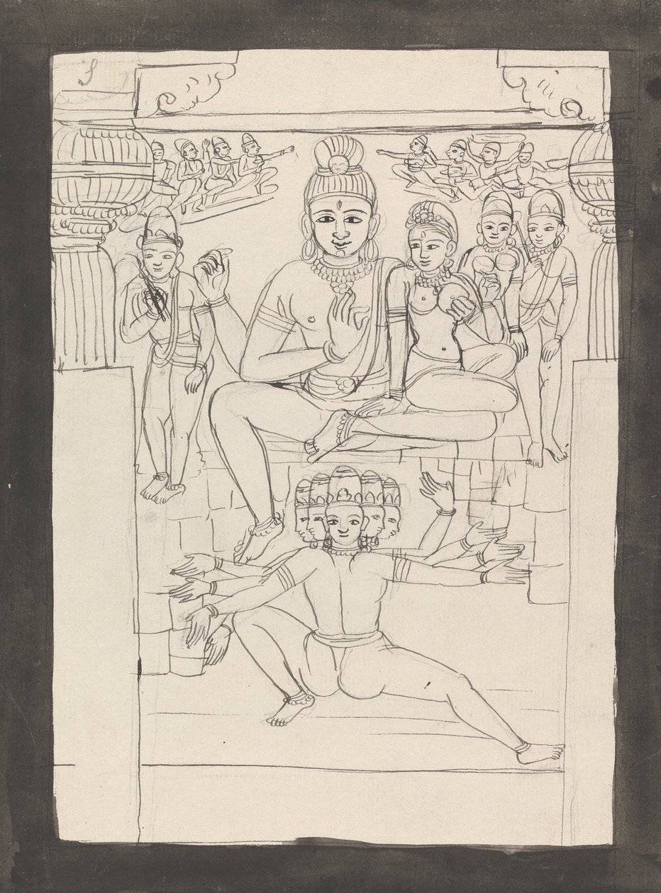 马哈德夫牧场和圆的故事的另一种表现 作者 Gangaram Chintaman Tambat