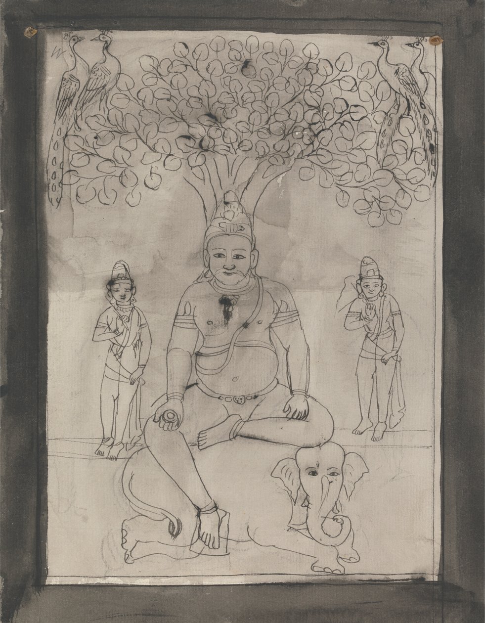 图来自印度河塞卜哈 作者 Gangaram Chintaman Tambat