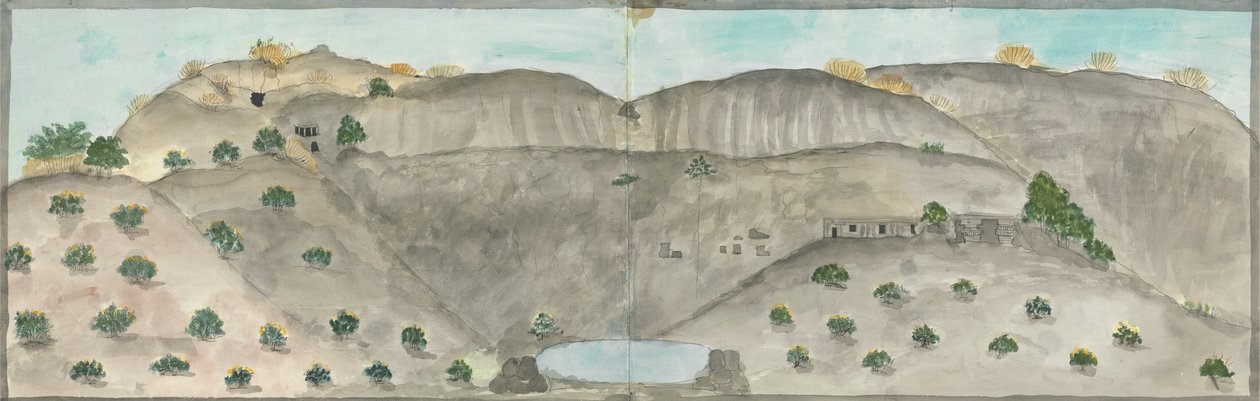 多玛尔-莱纳瀑布，除雨季外均为干涸 作者 Gangaram Chintaman Tambat