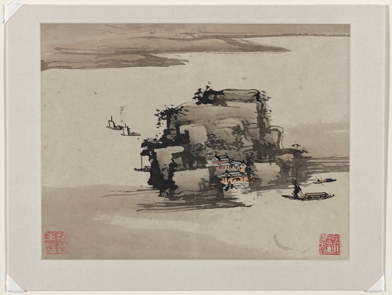 手指画，来自十本专辑 作者 高其培