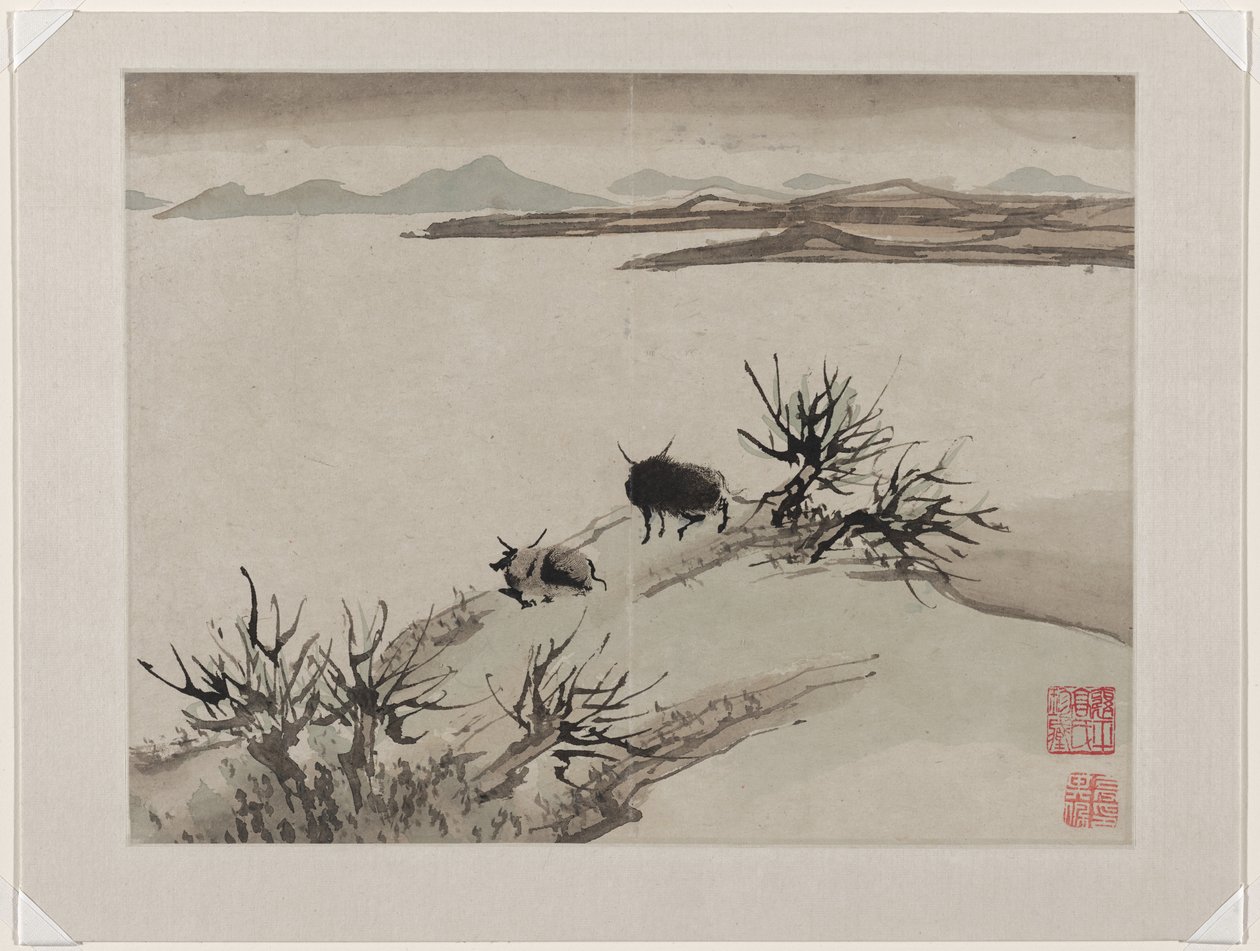 手指画，来自十本专辑 作者 高其培