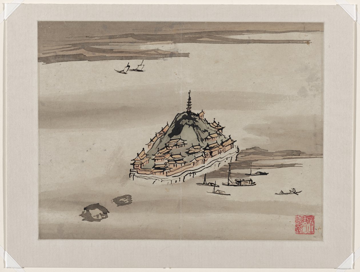 手指画，来自十本专辑 作者 高其培