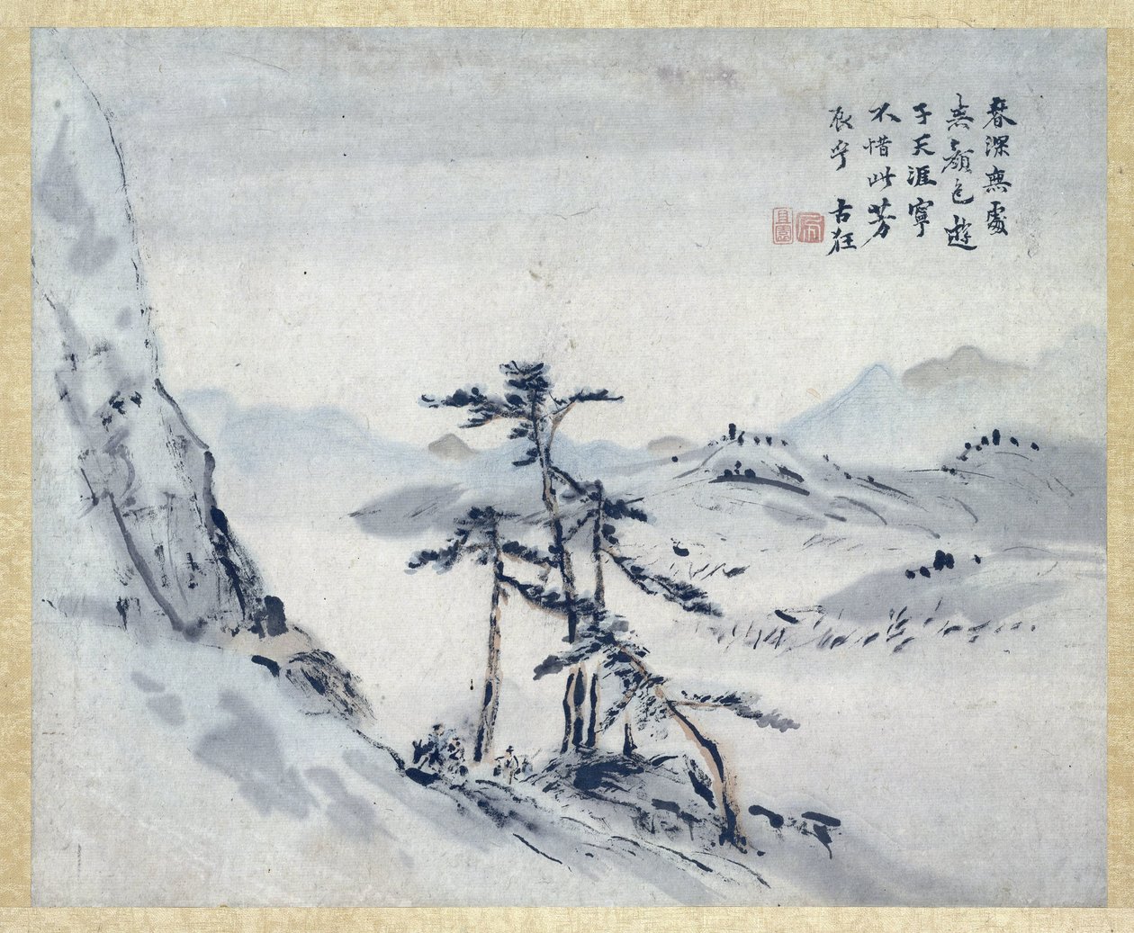 绘画 作者 高其培