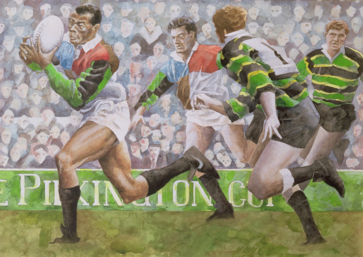 橄榄球比赛：Harlequins v Northampton，1992（wc） 作者 加雷斯·劳埃德·鲍尔