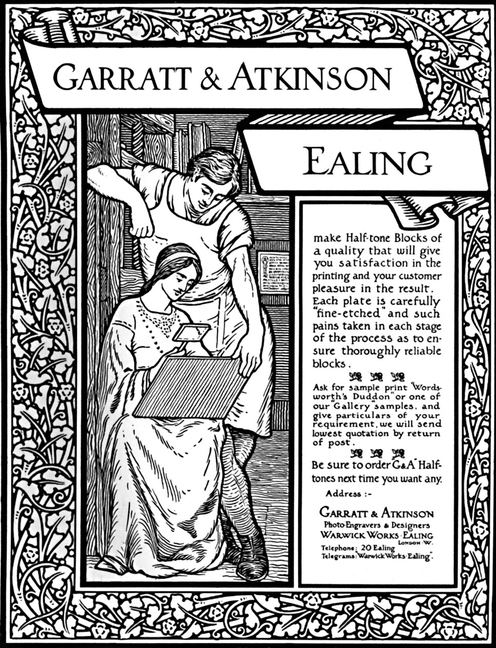 Garratt和Atkinson广告，1907年 作者 加拉特和阿特金森