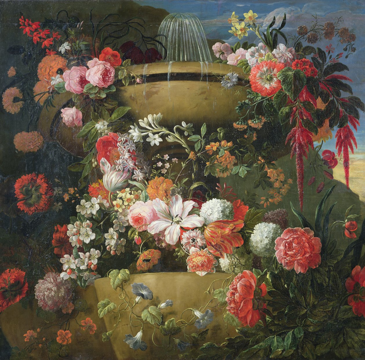 盆地和花卉 作者 加斯珀·佩特（Gaspar Peeter）The Verbruggen