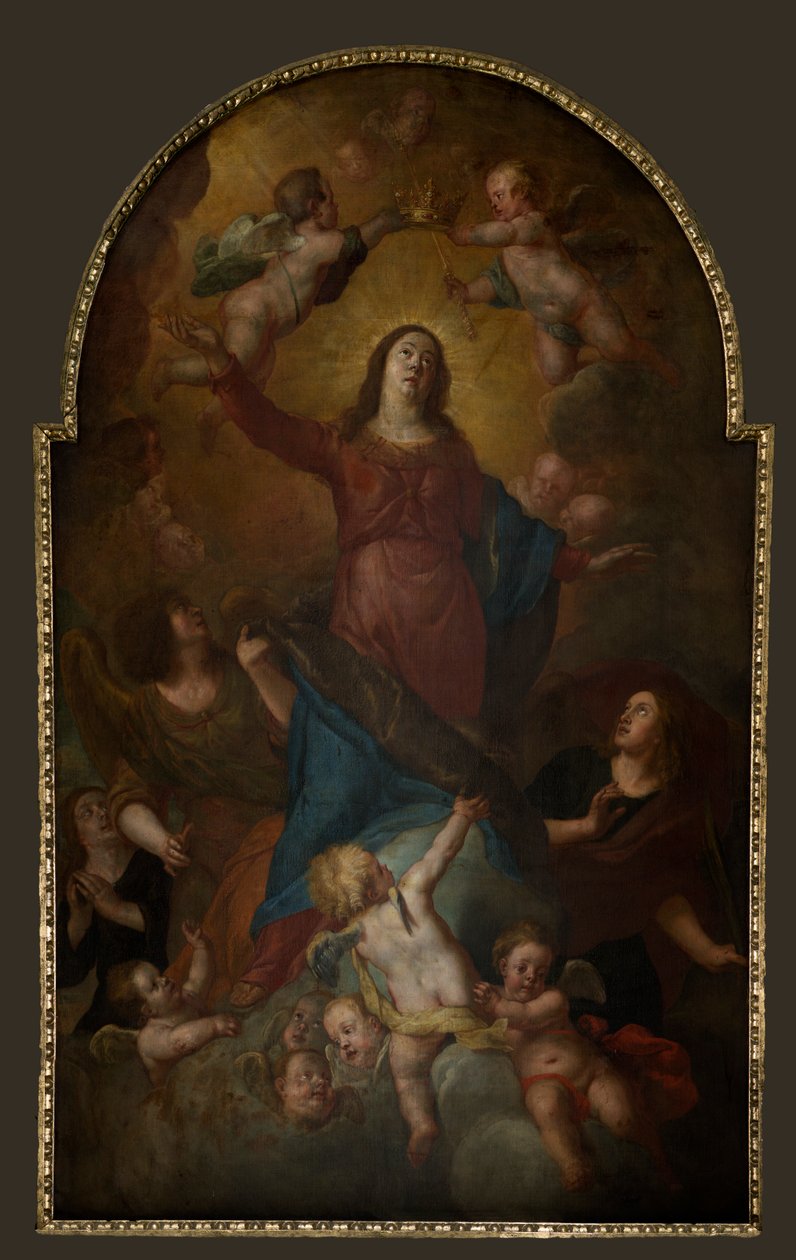 教区教堂（Sint-Walburgakerk）。画作。加斯帕尔-德-克雷尔。1652 作者 加斯帕·德·克雷耶