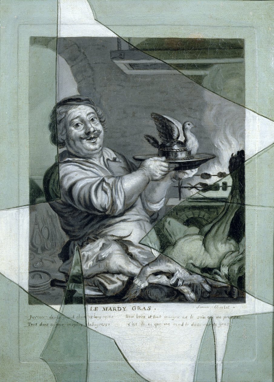 狂欢节，由Joachim von Sandrart雕刻（1606-88） 作者 加斯帕德（Gaspard）或加布里埃尔（Gabriel Gresely）