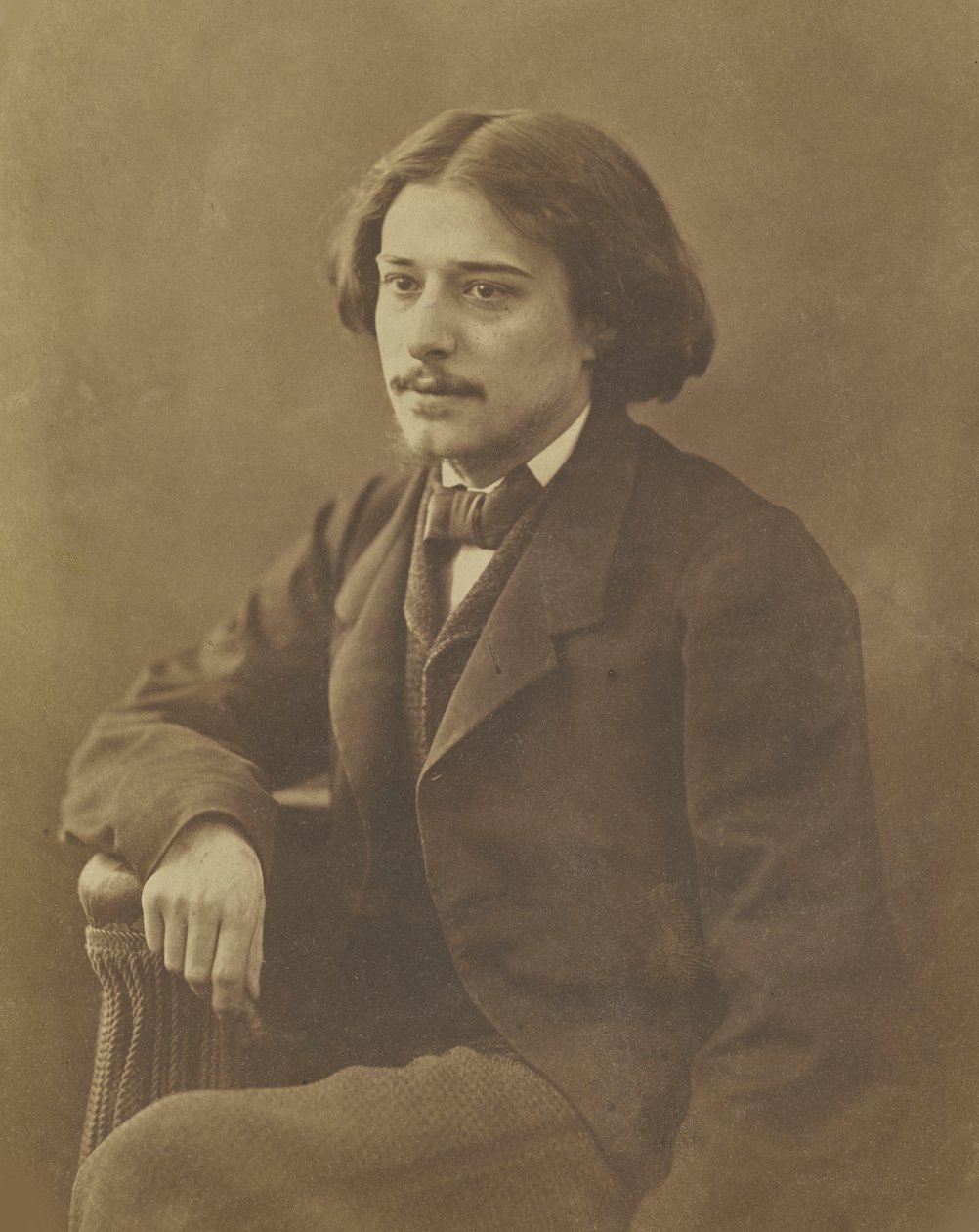 作者Alphonse Daudet 1840-1897的肖像，约1860年。 作者 加斯帕德·费利克斯·纳达尔