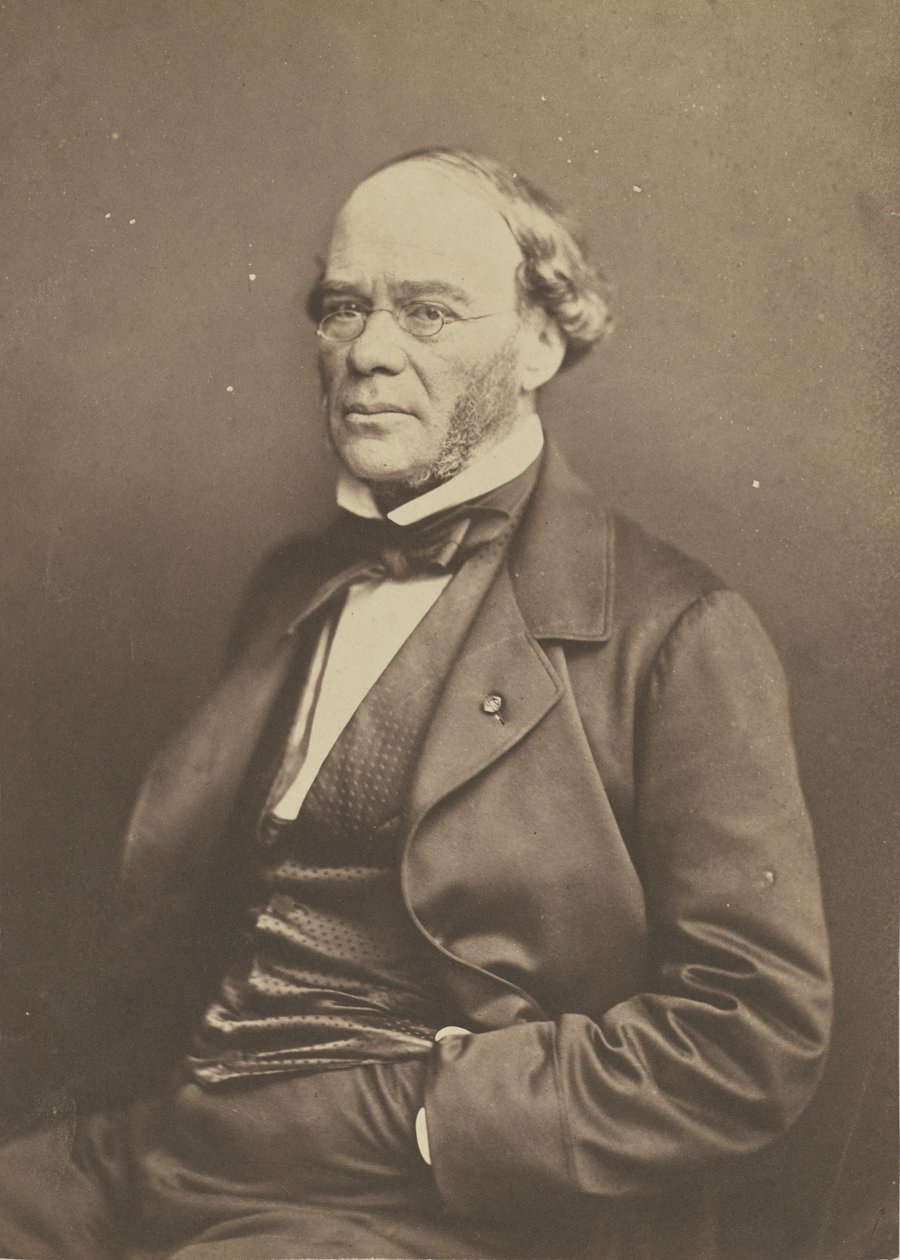 作曲家Jacques Fromental Halévy 1799-1862, 1855-1859的画像。 作者 加斯帕德·费利克斯·纳达尔