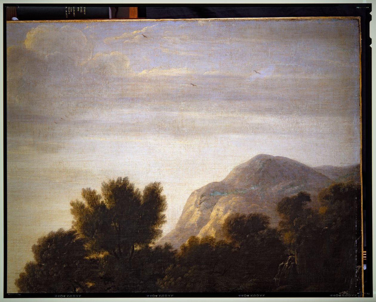 意大利风景，细节，日期不详 作者 加斯帕德·普桑·杜格（Gaspard Poussin Dughet）