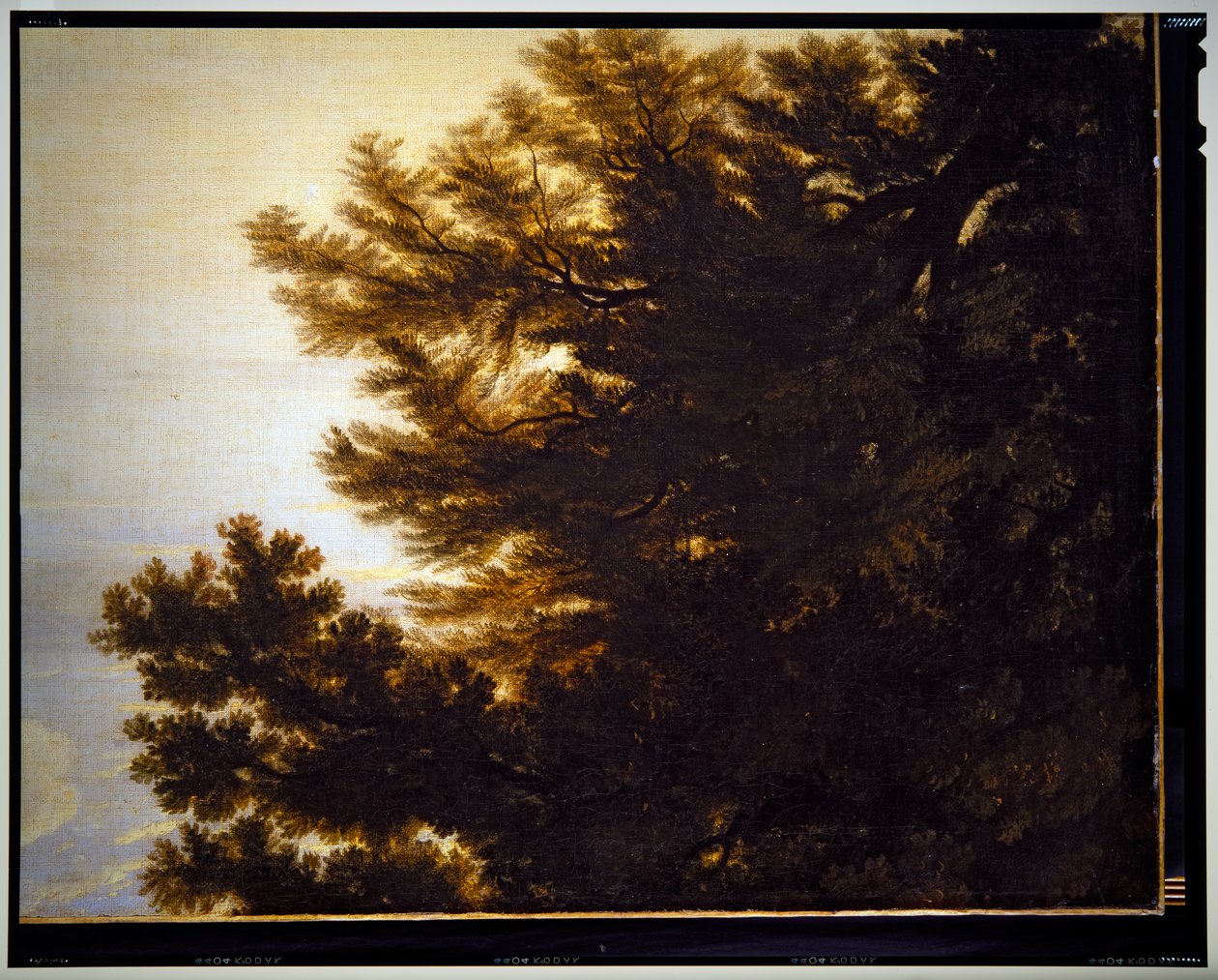 意大利田园风光，细节，日期不详 作者 加斯帕德·普桑·杜格（Gaspard Poussin Dughet）